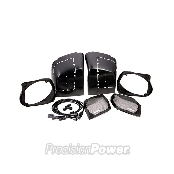 PRESISION POWER 1998-2013 Harley-Davidson® Touring Models Saddle Bag Kit W/O Speakers/ HD13.SBS