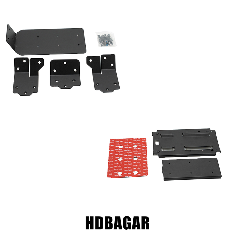 CICADA AUDIO - HDBAGAR Cicada Audio® H-D® 2014+ Saddlebag Amp Mounting Rack