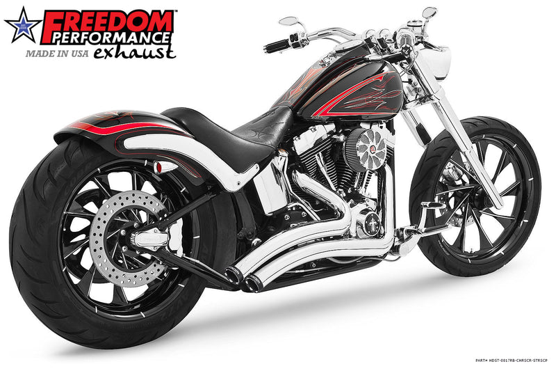 FREEDOM EXHAUST - SOFTAIL SHARP CURVE RADIUS (BUNDLE) 1986 to 2017