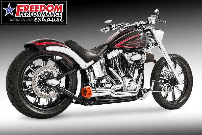HARLEY SOFTAIL ROCKER & BREAKOUT 2-INTO-1 SHORTY 2007-2017