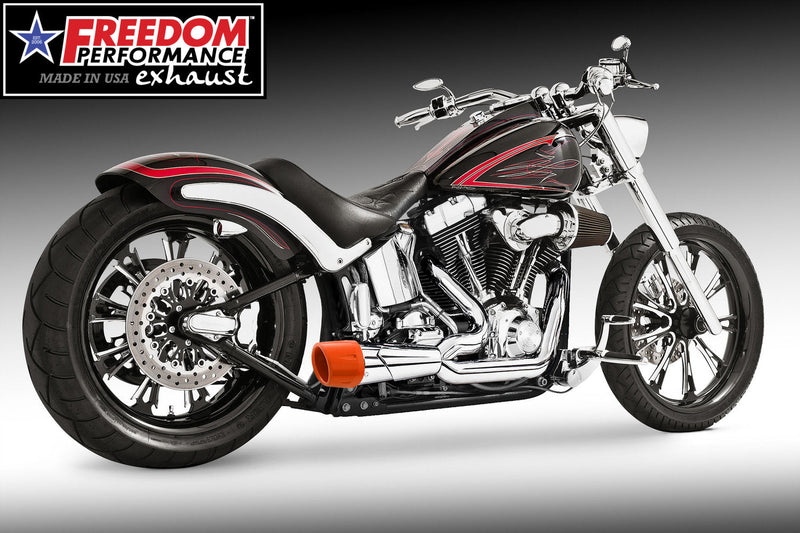 HARLEY SOFTAIL ROCKER & BREAKOUT 2-INTO-1 SHORTY 2007-2017