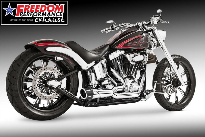 HARLEY SOFTAIL ROCKER & BREAKOUT 2-INTO-1 SHORTY 2007-2017