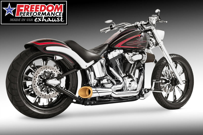 HARLEY SOFTAIL ROCKER & BREAKOUT 2-INTO-1 SHORTY 2007-2017