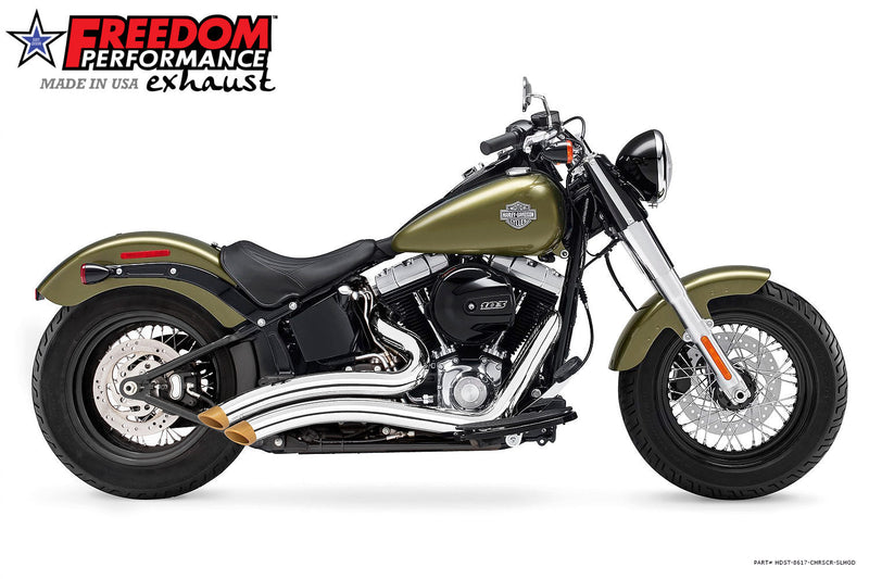 FREEDOM EXHAUST - SOFTAIL SHARP CURVE RADIUS (BUNDLE) 1986 to 2017