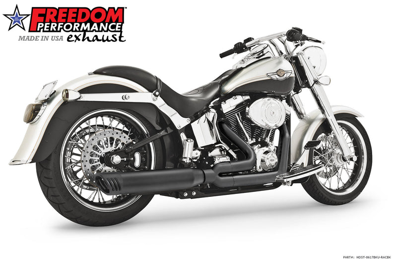 HARLEY SOFTAIL ROCKER & BREAKOUT 4" UNION 2-INTO-1 RIGHT-SIDE ONLY 2007-2017