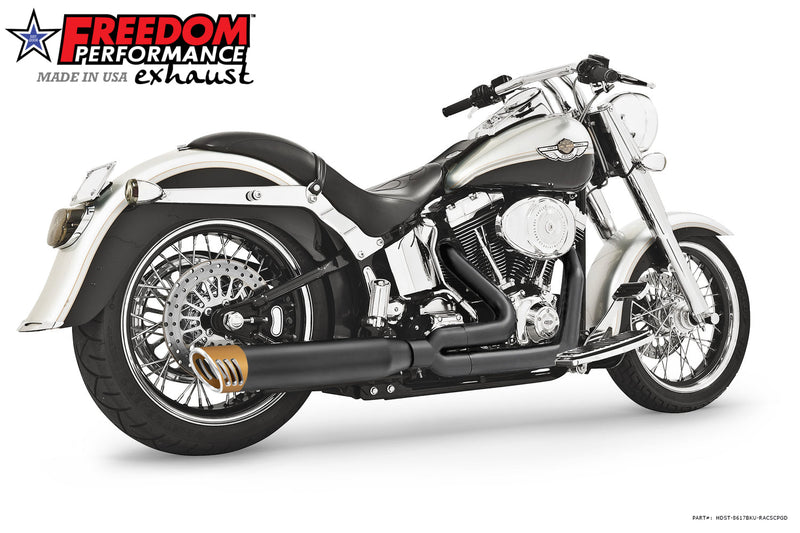 HARLEY SOFTAIL ROCKER & BREAKOUT 4" UNION 2-INTO-1 RIGHT-SIDE ONLY 2007-2017