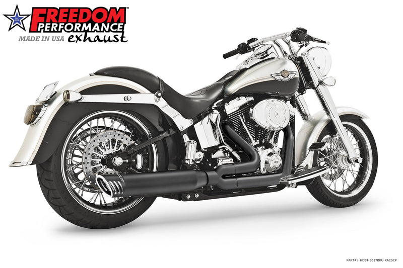 HARLEY SOFTAIL ROCKER & BREAKOUT 4" UNION 2-INTO-1 RIGHT-SIDE ONLY 2007-2017