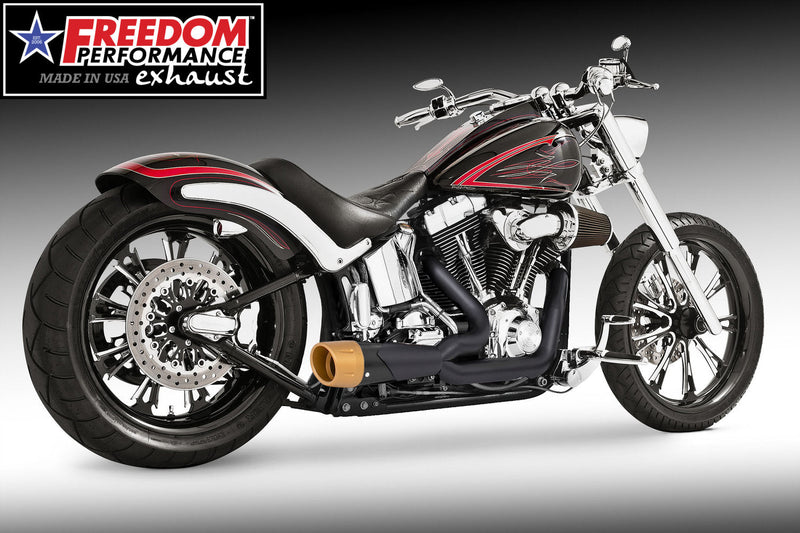 HARLEY SOFTAIL ROCKER & BREAKOUT 2-INTO-1 SHORTY 2007-2017