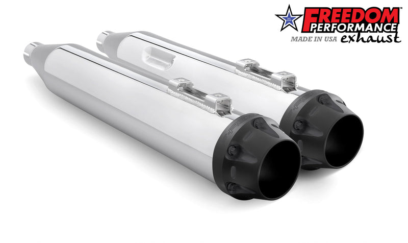 HARLEY SOFTAIL 4" SLIP-ONS 1997-2017 *FITS FREEDOM HEADERS ONLY*