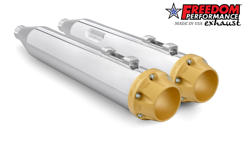 HARLEY TRIKE 4" SLIP-ONS WITH 4.5" END-CAP Bundle