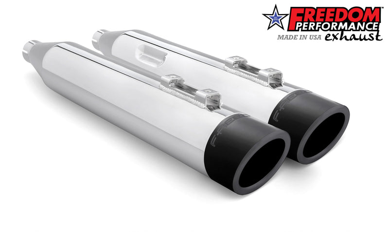HARLEY SOFTAIL 4" SLIP-ONS 1997-2017 *FITS FREEDOM HEADERS ONLY*