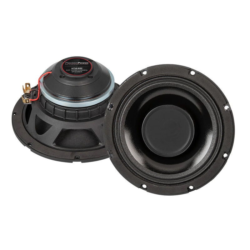 PRECISION POWER HWT 6.5” Weather-Resistant Horn-Loaded 2-Way Motorcycle Speakers