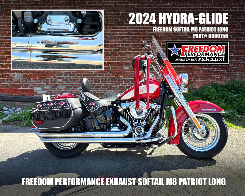 FREEDOM EXHAUST - SOFTAIL PATRIOT LONG