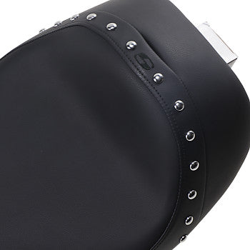SADDLEMEN Renegade™ Solo Seat - Black - Studded - Indian '14-'24
