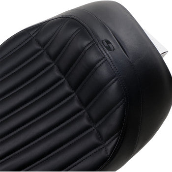 SADDLEMEN Knuckle Renegade™ Solo Seat - Black - Indian '14-'24