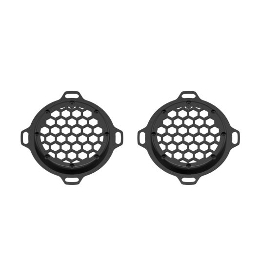 ADVANBLACK x XBS Customs HEX Speaker Grills For 2013 down Electra Glide / Street Glide Inner Fairing - Unpainted