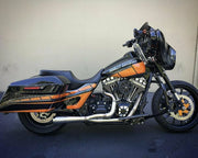 Kraus Moto T-Rex Pull Back Plate - Dyna/FXR/Sportster