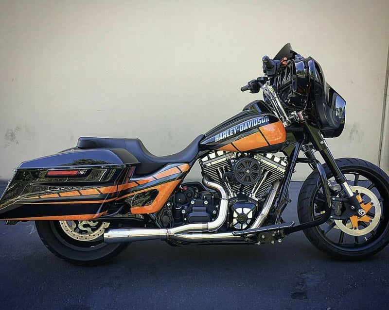 Kraus Moto T-Rex Pull Back Plate - Dyna/FXR/Sportster