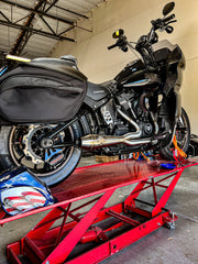 M8 Softail Harley Davidson Motorcycle with Big Bore Exhaust