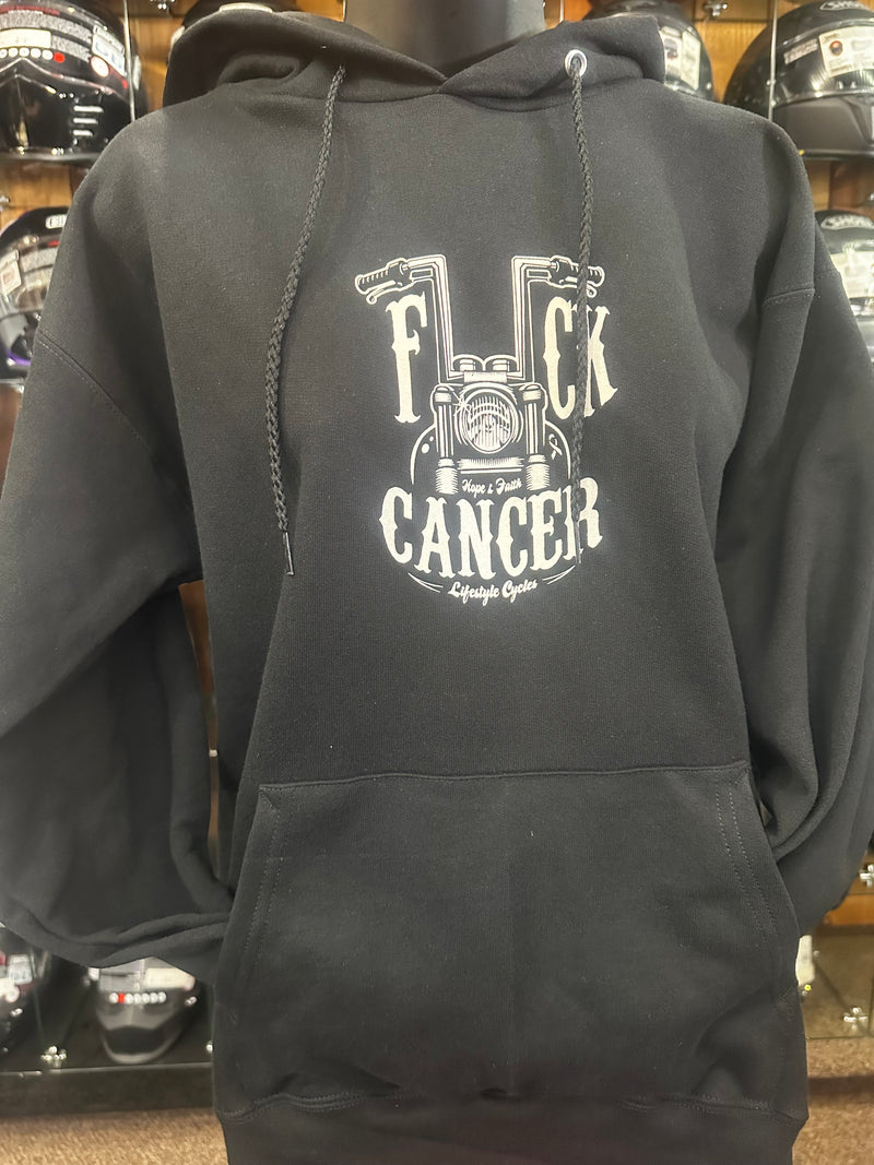 LIFESTYLE CYCLES F*ck Cancer Pullover Hoodie