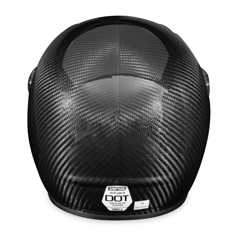 SIMPSON Outlaw Bandit 3 Helmet  - Carbon Fiber