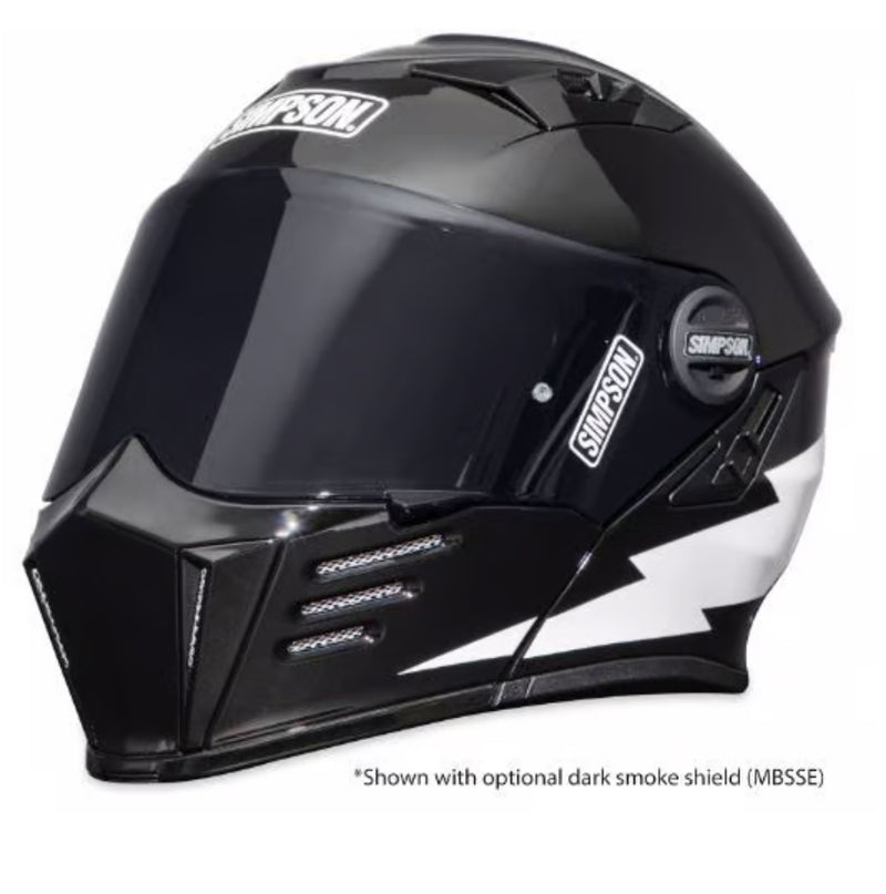 Simpson Mod Bandit Matte Black XS Motorcycle Helmets
