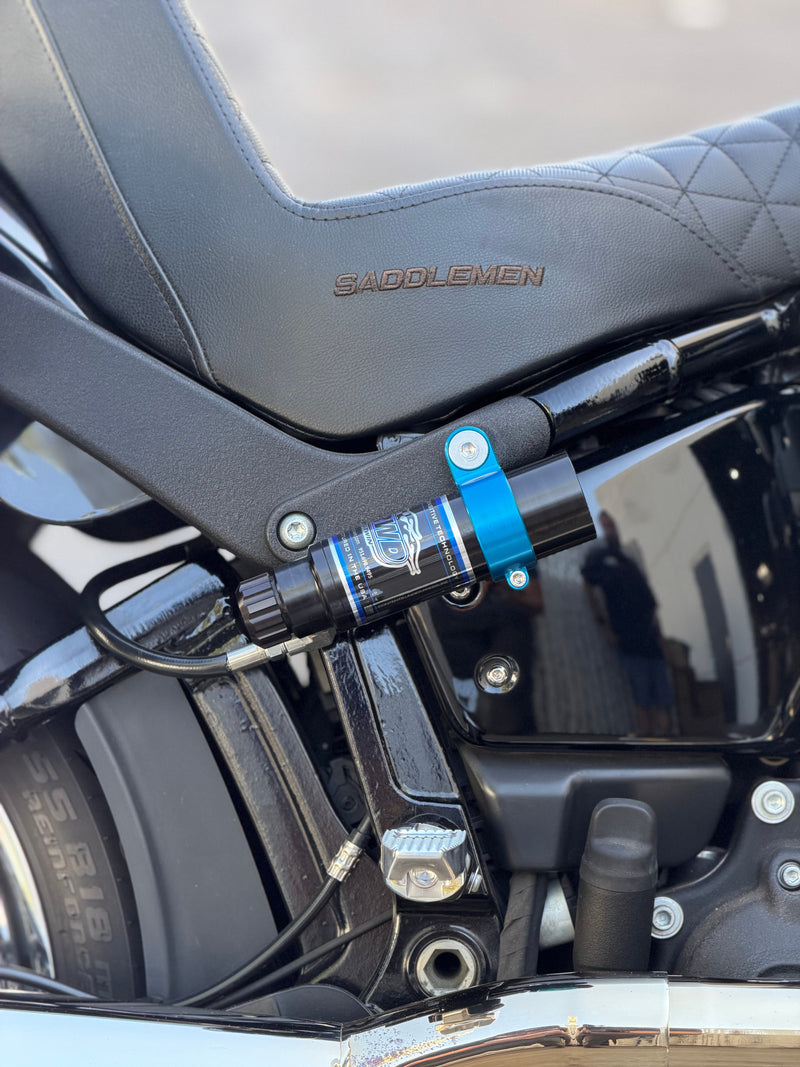 RWD Softail Monoshock Billet Side Mount