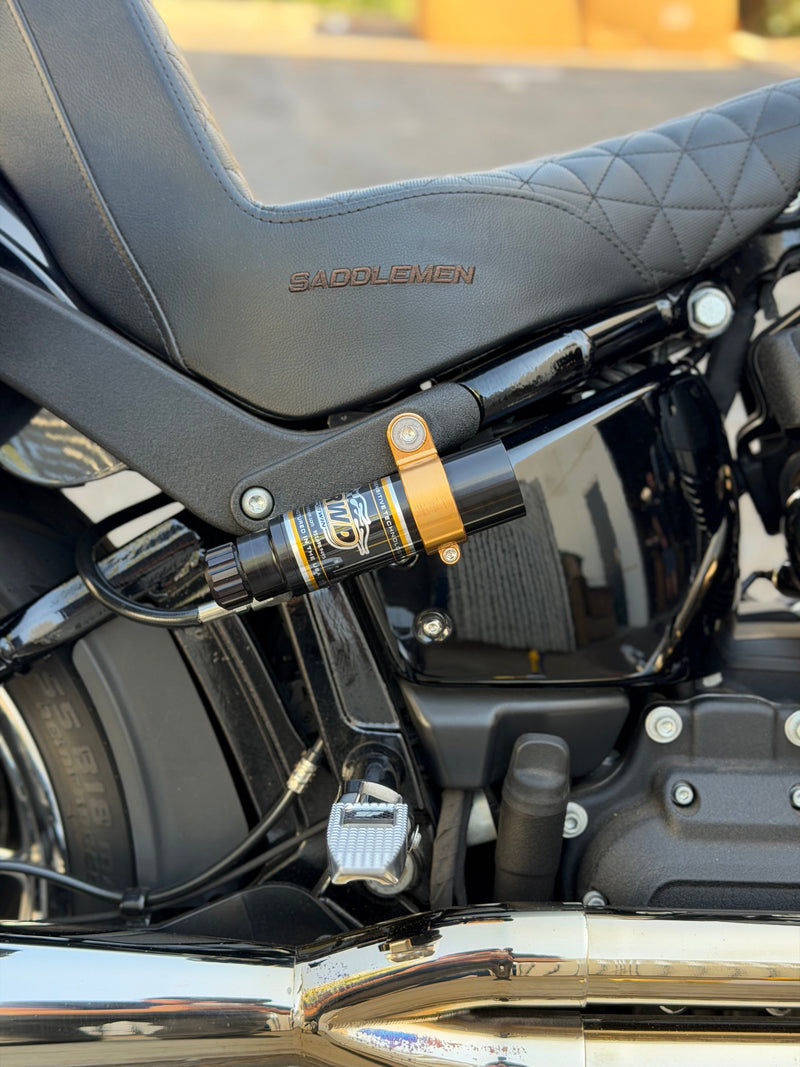 RWD Softail Monoshock Billet Side Mount