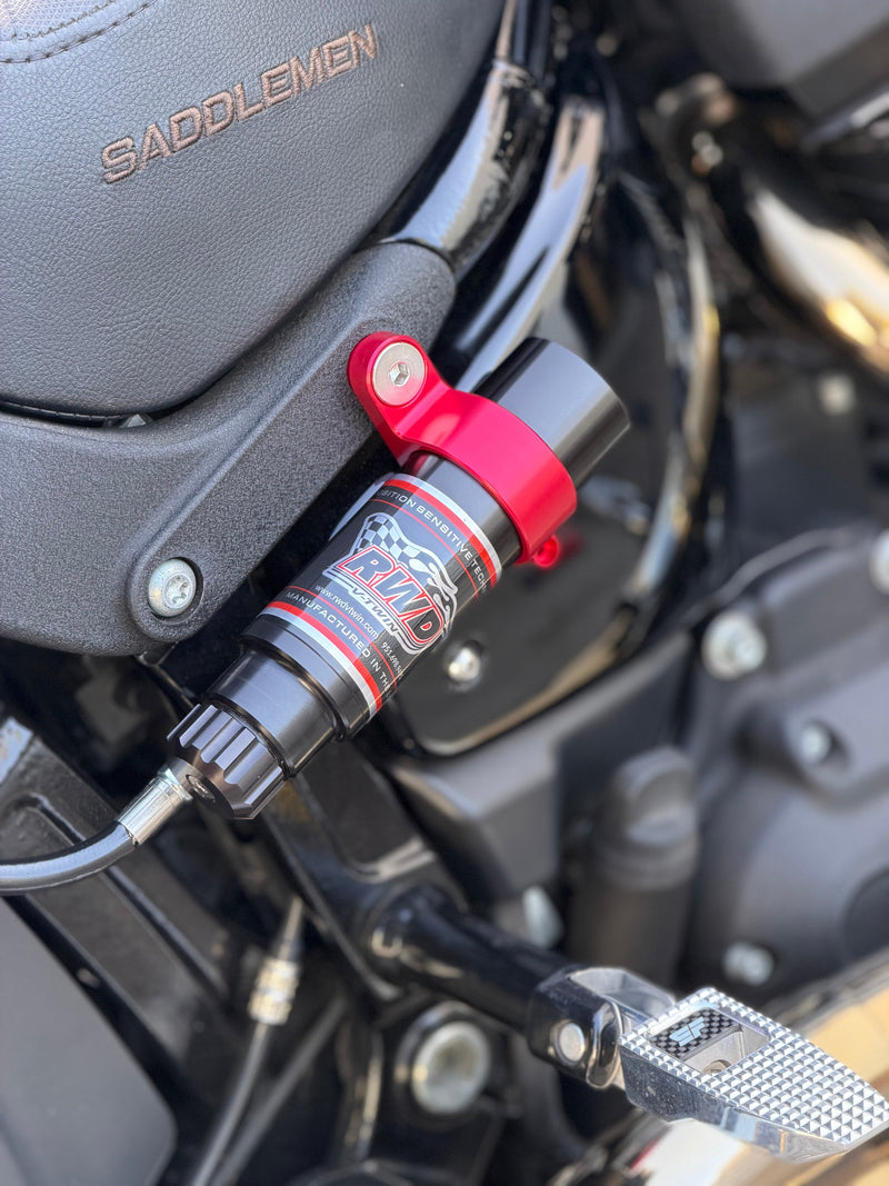 RWD Softail Monoshock Billet Side Mount