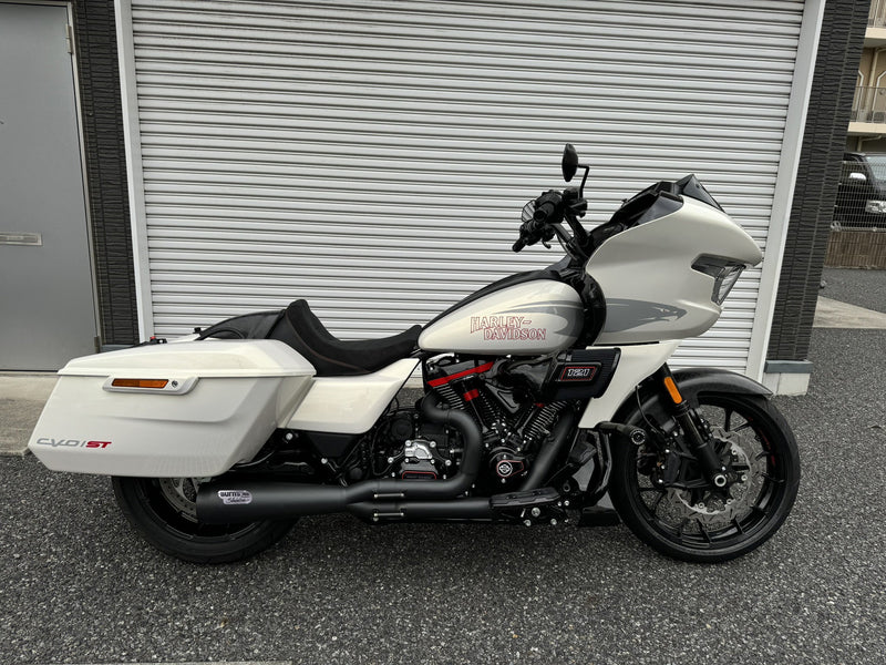 Burns Stainless NhB Exhaust for M8 Baggers