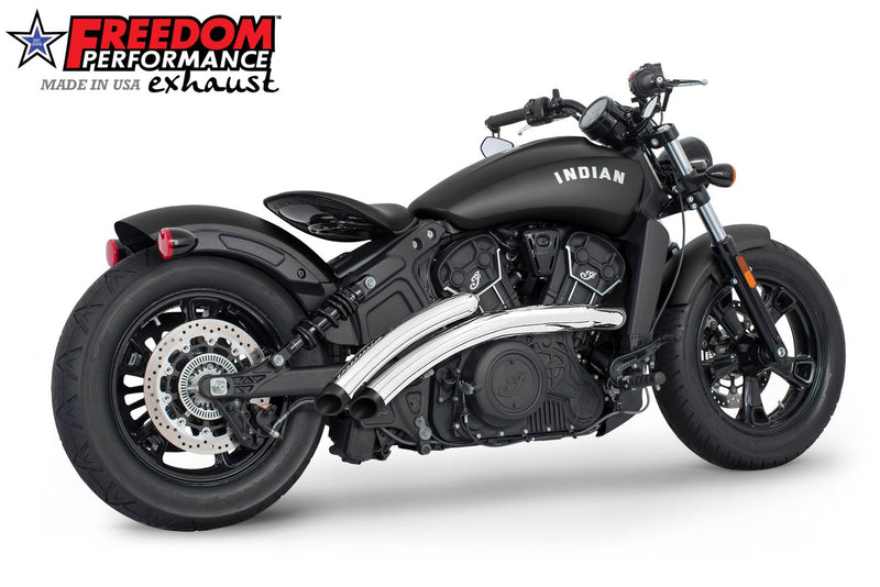 FREEDOM EXHAUST  INDIAN SCOUT-ROGUE-BOBBER-SIXTY RADICAL RADIUS 2014-PRESENT