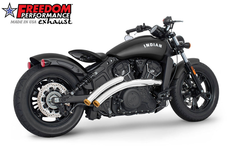 FREEDOM EXHAUST  INDIAN SCOUT-ROGUE-BOBBER-SIXTY RADICAL RADIUS 2014-PRESENT