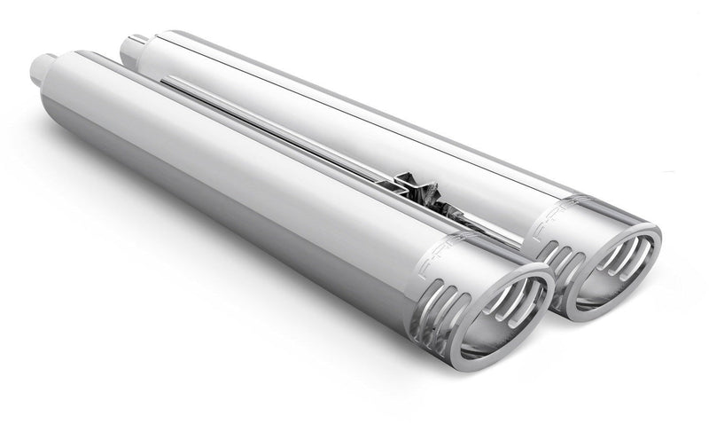 FREEDOM EXHAUST INDIAN 4" SLIP-ONS FOR VINTAGE / CLASSIC W/O HARD BAGS