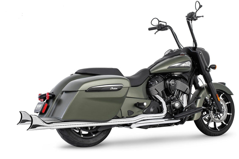 FREEDOM EXHAUST INDIAN CHIEFTAIN / ROADMASTER / SPRINGFIELD / ELITE 2.5" SHARKTAIL  COMPLETE SYSTEM