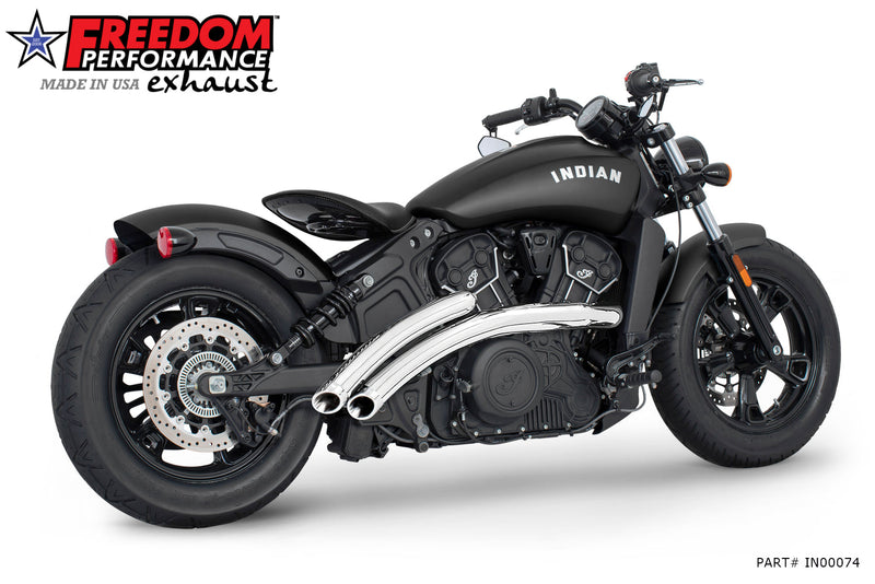 FREEDOM EXHAUST  INDIAN SCOUT-ROGUE-BOBBER-SIXTY RADICAL RADIUS 2014-PRESENT