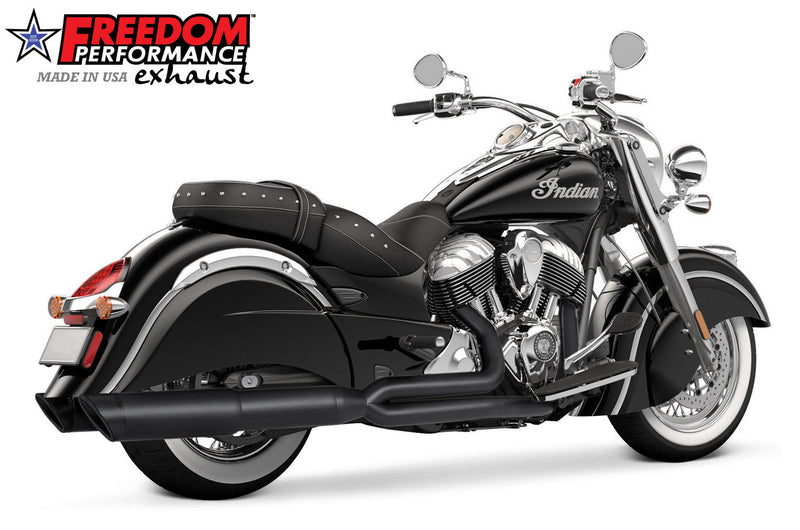 FREEDOM EXHAUST INDIAN VINTAGE / CLASSIC UNION 2-INTO-1 "RIGHT-SIDE ONLY" 2014-PRESENT