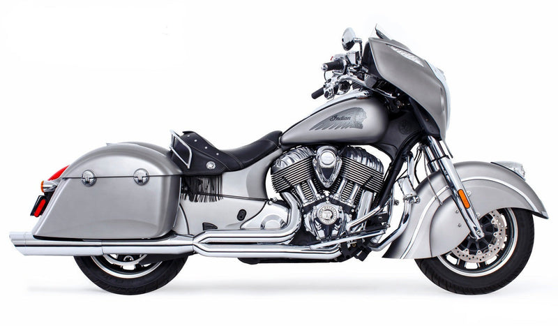 FREEDOM EXHAUST INDIAN CHIEFTAIN / ROADMASTER / SPRINGFIELD W/ HARD BAGS UNION 2-INTO-1 "RIGHT-SIDE ONLY" 2014-PRESENT