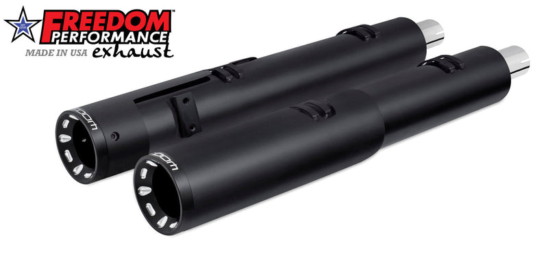 INDIAN 4.5" 2-STEP SLIP-ONS ONLY FOR CHALLENGER / PURSUIT / CHIEFTAIN / SPRINGFIELD / ROADMASTER BAGGERS (SPECIAL ORDER)