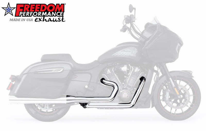 FREEDOM EXHAUST INDIAN CHALLENGER / PURSUIT TRUE-DUAL 2.5" HEADERS ONLY
