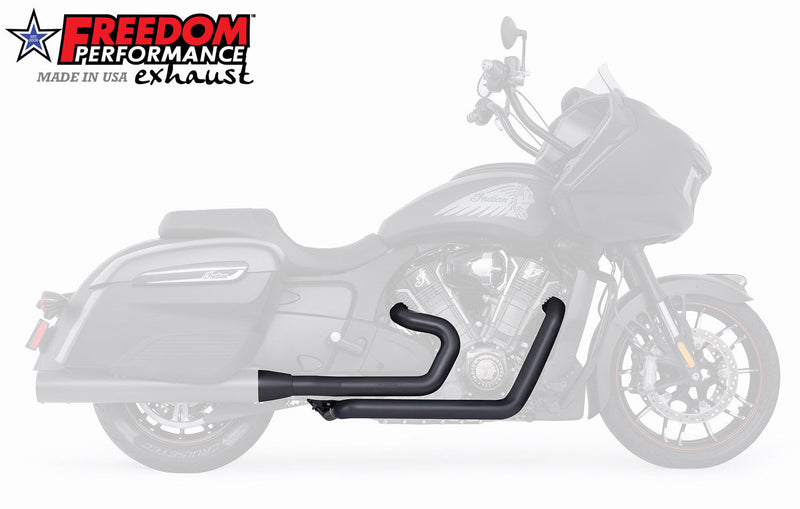 FREEDOM EXHAUST INDIAN CHALLENGER / PURSUIT TRUE-DUAL 2.5" HEADERS ONLY