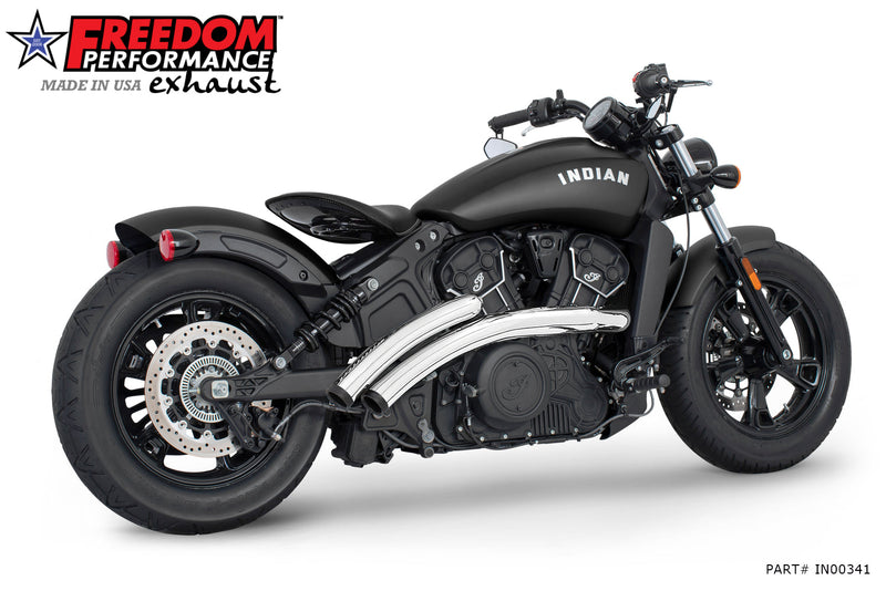 FREEDOM EXHAUST  INDIAN SCOUT-ROGUE-BOBBER-SIXTY RADICAL RADIUS 2014-PRESENT