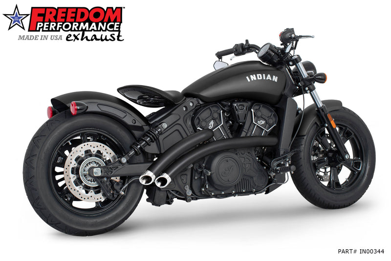 FREEDOM EXHAUST  INDIAN SCOUT-ROGUE-BOBBER-SIXTY RADICAL RADIUS 2014-PRESENT
