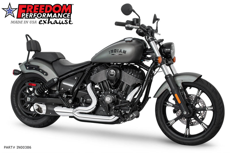 INDIAN CHIEF/SPORT/BOBBER/SUPER/LIMITED/2026 VINTAGE 2-INTO-1 TURNOUT-SIDEDUMP 2021-PRESENT BUNDLE