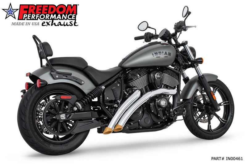 FREEDOM EXHAUST INDIAN CHIEF / SPORT / BOBBER / SUPER  RADICAL RADIUS 2022