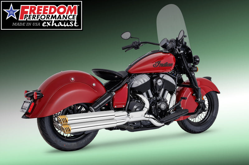 INDIAN CHIEF/SPORT/BOBBER/SUPER/LIMITED/2026 VINTAGE 3.25" SLIP-ONS 2022-PRESENT BUNDLE