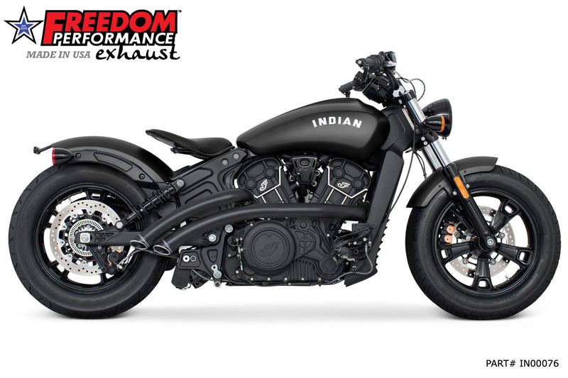 FREEDOM EXHAUST  INDIAN SCOUT-ROGUE-BOBBER-SIXTY RADICAL RADIUS 2014-PRESENT