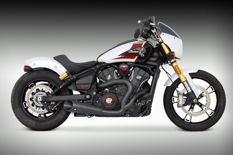 INDIAN 2025-PRESENT SCOUT 101-CLASSIC-SUPER-SPORT-BOBBER 4.5" 2 INTO 1 SHORTY BUNDLE