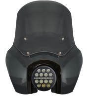 OG Softail Low Rider S Complete T-Sport Fairing Kit - Iron Horse Metallic 