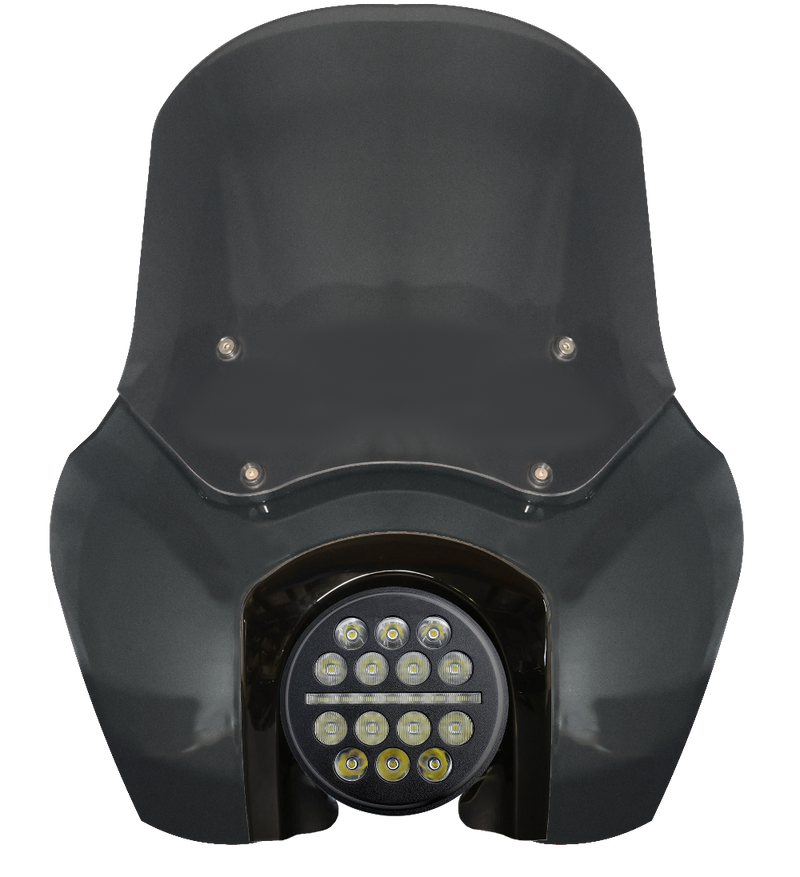 OG Softail Low Rider S Complete T-Sport Fairing Kit - Iron Horse Metallic 