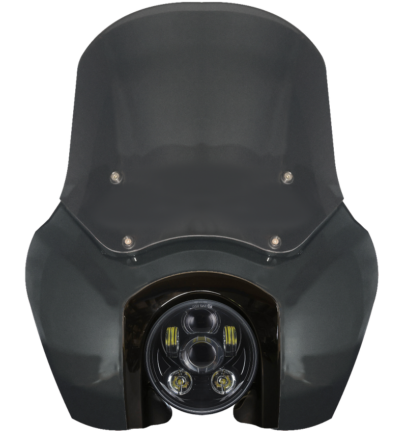 OG Softail Low Rider S Complete T-Sport Fairing Kit - Iron Horse Metallic 